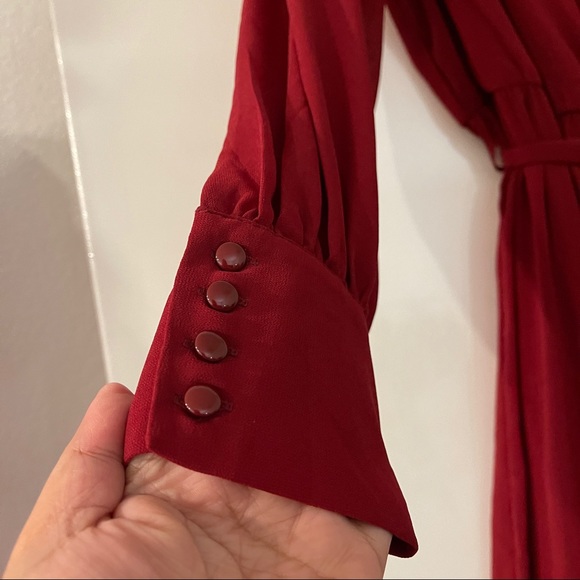 Baltic Born Red Celine Maxi Dress XL - Picture 3 of 10